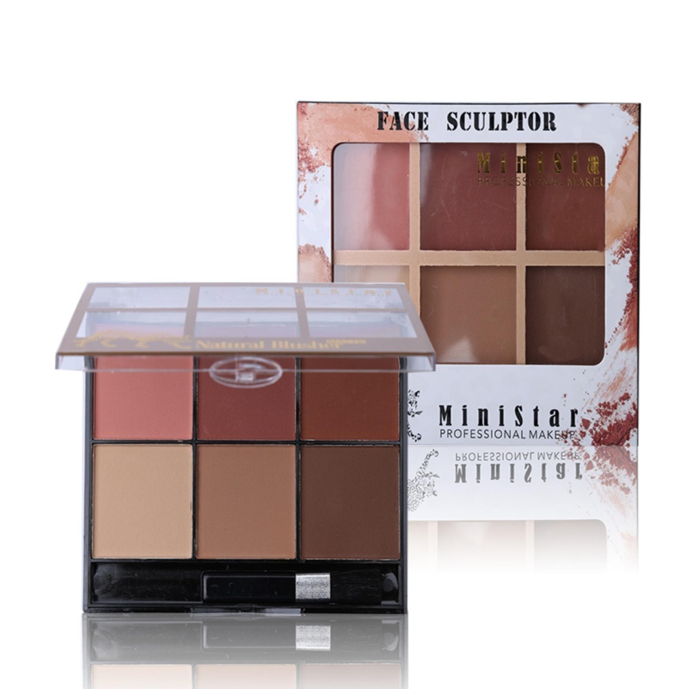 Beauty Ministar 6 Color Face Sculptor (No. 101) Philippines