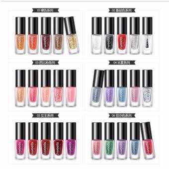 Bioaqua BQY7824-5 Color Water Can Be Stripped Nail Polish (Suit05) June 2018 - 2 Bioaqua BQY7824-5 Color Water Can Be Stripped Nail Polish (Suit05) - 2
