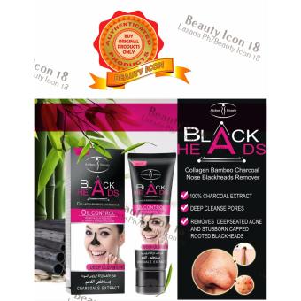 Black Heads Collagen Bamboo Charcoals Oil Control Remove BlackheadsPores And Acne Mask 120ml May 2018 - 2 Black Heads Collagen Bamboo Charcoals Oil Control Remove BlackheadsPores and Acne Mask 120ml - 2