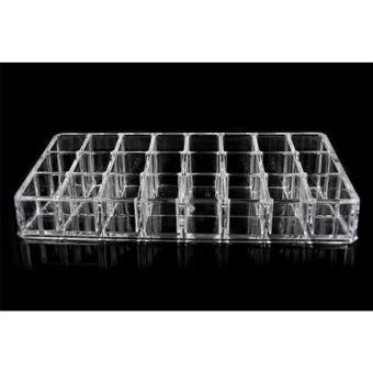Clear Acrylic 24 Lipstick Tray Cosmetic Organizer Stand DisplayHolder June 2018 - 3 Clear Acrylic 24 Lipstick Tray Cosmetic Organizer Stand DisplayHolder - 3