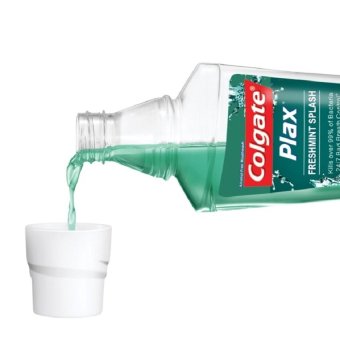 Colgate Plax Freshmint Splash Mouthwash 750ml July 2018 - 2 Colgate Plax Freshmint Splash Mouthwash 750ml - 2