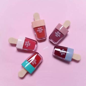 Dear Darling Water Gel Tint ( Ice Cream Bar Tint Limited ) - RedBean Red PK004 June 2018 - 4 Dear Darling Water Gel Tint ( Ice Cream Bar Tint Limited ) - RedBean Red PK004 - 4