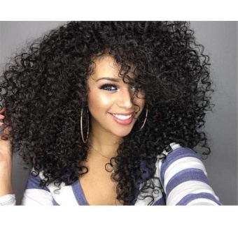 Deep Curl Full Lace Wig Virgin Brazilian Hair Glueless Full LaceHuman Hair Wigs With Baby Hair Lace Front Wig - Intl July 2018 - 2 Deep Curl Full Lace Wig Virgin Brazilian Hair Glueless Full LaceHuman Hair Wigs with Baby Hair Lace Front Wig - intl - 2
