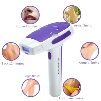 Electric HPL Hair Removal Machine System Permanent Body Epilator With 2 Lamps Blue - Intl April 2018 - 4 Electric HPL Hair Removal Machine System Permanent Body Epilator with 2 Lamps Blue - intl - 4