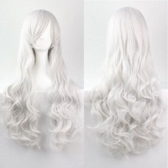 Fashion Wig 80cm Long Wig Hair Curled High Temperature Silk Multicolor Curl - Red - Intl May 2018 - 3 Fashion Wig 80cm Long Wig Hair Curled High Temperature Silk Multicolor Curl - Red - intl - 3
