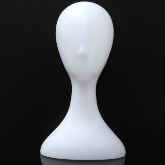 Female Plastic Mannequin Manikin Head Model Foam Wig Hair Glasses Display Stand White July 2018 - 4 Female Plastic Mannequin Manikin Head Model Foam Wig Hair Glasses Display Stand White - 4