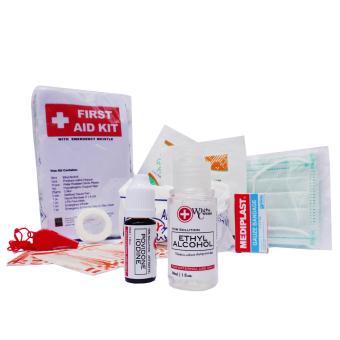 First Aid Medical And Survival Kit With Emergency Whistle TravelPouch 1 June 2018 - 2 First Aid Medical and Survival Kit with Emergency Whistle TravelPouch 1 - 2