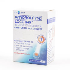 Galderma Locetar Amorolfine Nail Lacquer 5% 2.5ml Philippines