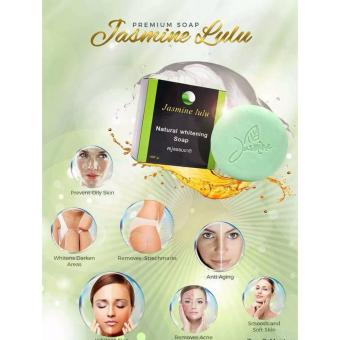 JASMINE LULU NATURAL MICRO PEELING WHITENING SOAP SET OF 2 June 2018 - 3 JASMINE LULU NATURAL MICRO PEELING WHITENING SOAP SET OF 2 - 3