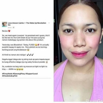 KJM All Organic Longlasting Cheek And Lips Tint, Fused June 2018 - 3 KJM All Organic Longlasting Cheek and Lips Tint, Fused - 3
