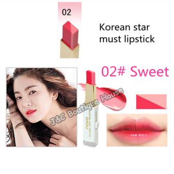Korea NOVO Double Color Lipstick Makeup Moisturizing Color Gradient Lipstick #2 June 2018 - 3 Korea NOVO Double Color Lipstick Makeup Moisturizing Color Gradient Lipstick #2 - 3