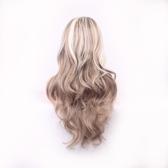 La Vie Sexy Heat Natural Long Wavy Curly Synthetic Fiber Front Women Wigs(Beige) July 2018 - 4 La Vie Sexy Heat Natural Long Wavy Curly Synthetic Fiber Front Women Wigs(Beige) - 4