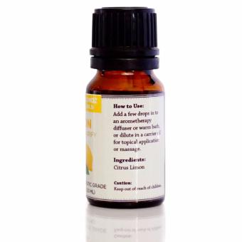Lemon Essential Oil, 100% Pure Therapeutic Grade, 10ml June 2018 - 4 Lemon Essential Oil, 100% Pure Therapeutic Grade, 10ml - 4