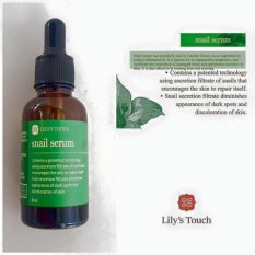 Lilys Touch Snail Serum 30ml with FREE Pilaten Black Head Remover Pore Strip Philippines