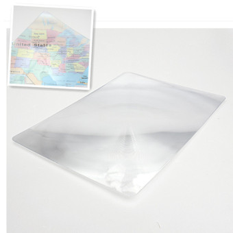 Magnifying Sheet Fresnel Lens 3X Magnification Magnifier June 2018 - 2 Magnifying Sheet Fresnel Lens 3X Magnification Magnifier - 2