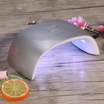 Manicure UV Nail Lamp 18W Led Gel Polish Cure Double Light Dryer Nailart Machine EU Plug Silver - Intl June 2018 - 3 Manicure UV Nail Lamp 18W Led Gel Polish Cure Double Light Dryer Nailart Machine EU Plug Silver - intl - 3