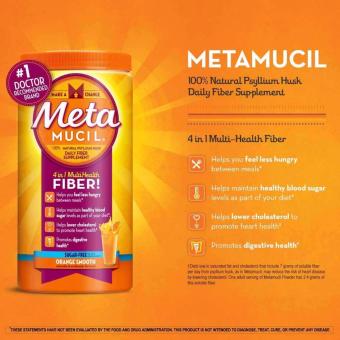 Metamucil Orange Smooth Sugar Free Multihealth Fiber (754 Grams) -Pack Of 2 June 2018 - 2 Metamucil Orange Smooth Sugar Free Multihealth Fiber (754 grams) -Pack of 2 - 2