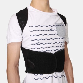 New Posture Back Shoulder Lumbar Corrector Support Brace Belt Therapy Adjustable M June 2018 - 5 New Posture Back Shoulder Lumbar Corrector Support Brace Belt Therapy Adjustable M - 5