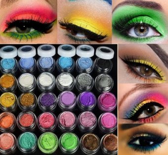 NiceEshop 30 Pcs Mixed Color Glitter Loose Powder Eye Shadow Makeup Cosmetics Eye Shadow For Party,Wedding,Fashion Show - Intl June 2018 - 4 niceEshop 30 Pcs Mixed Color Glitter Loose Powder Eye Shadow Makeup Cosmetics Eye Shadow For Party,Wedding,Fashion Show - intl - 4