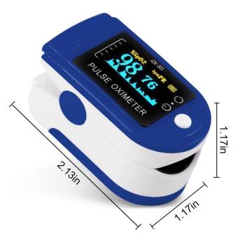 NiceEshop Finger Pulse Oximeter Finger Oxygen Meter With Pulse Rate Monitor, Blue - Intl June 2018 - 5 niceEshop Finger Pulse Oximeter Finger Oxygen Meter With Pulse Rate Monitor, Blue - intl - 5