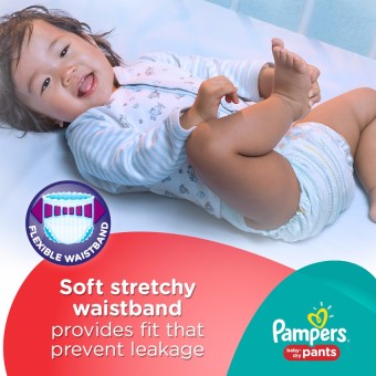 Pampers Baby Dry Pants L 18s - 6 Packs April 2018 - 3 Pampers Baby Dry Pants L 18s - 6 Packs - 3