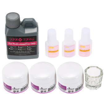 Professional Nail Art Manicure Kits Decoration UV Gel Tool Brush Remover Nail Tips Glue Acrylic Kits DIY Set - Intl June 2018 - 2 Professional Nail Art Manicure Kits Decoration UV Gel Tool Brush Remover Nail Tips Glue Acrylic Kits DIY Set - Intl - 2