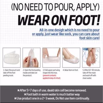 PUREDERM SKIN SOLUTIONS SHINY & SOFT FOOT PEELING MASK June 2018 - 3 PUREDERM SKIN SOLUTIONS SHINY & SOFT FOOT PEELING MASK - 3