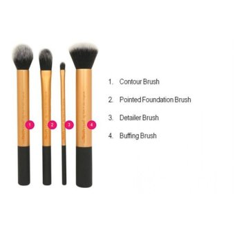 Real Techniques Core Collection 4Pcs Make-Up Brushes Set June 2018 - 3 Real techniques Core collection 4Pcs Make-Up Brushes Set - 3