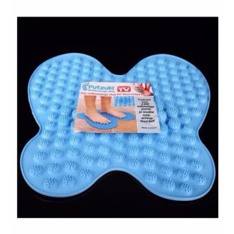 Reflexology Foot Relief Mat Butterfly Shaped Pain Relieving Futzuki (Blue) April 2018 - 3 Reflexology Foot Relief Mat Butterfly Shaped Pain Relieving Futzuki (Blue) - 3