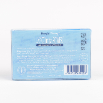 Royale Beauty L-Gluta Power Whitening Soap 130g June 2018 - 2 Royale Beauty L-Gluta Power Whitening Soap 130g - 2