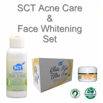 SCT Acne Care And Face Whitening Set (Organic) June 2018 - 3 SCT Acne Care and Face Whitening Set (Organic) - 3