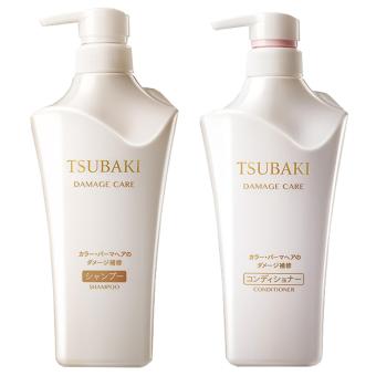 Shiseido Tsubaki Damage Care Set Shampoo And Conditioner - Bottled / White June 2018 - 2 Shiseido Tsubaki Damage Care Set Shampoo and Conditioner - Bottled / White - 2