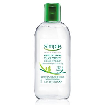 Simple Dual Effect Eye Make Up Remover 125ml . June 2018 - 2 Simple Dual Effect Eye Make Up Remover 125ml . - 2