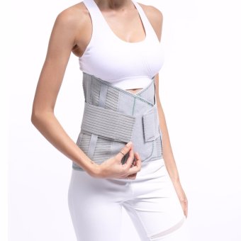 (Size M) High Back Brace Waist Belt Spine Support Men Women BeltsBreathable Lumbar Corset Orthopedic Back Support - Intl June 2018 - 2 (Size M) High Back Brace Waist Belt Spine Support Men Women BeltsBreathable Lumbar Corset Orthopedic Back Support - intl - 2