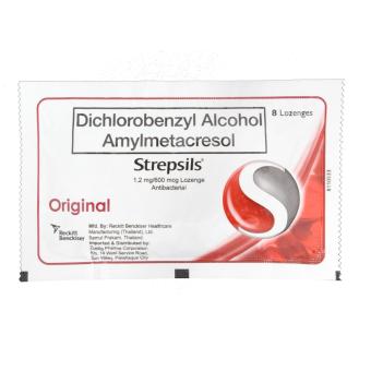 STREPSILS Original For Sore & Itchy Throat 8 Lozenges Set Of 5 June 2018 - 2 STREPSILS Original For Sore & Itchy Throat 8 Lozenges Set of 5 - 2