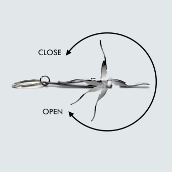 Wenger Stainless Foldable Ultra-thin Nail Clippers Cutter May 2018 - 2 Wenger Stainless Foldable Ultra-thin Nail Clippers Cutter - 2