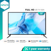 GINZA 32" Flat Screen LED TV, Non-Smart, Ultra-Slim
