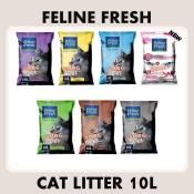 Feline Fresh Clumping Cat Litter, 10L, Various Scents