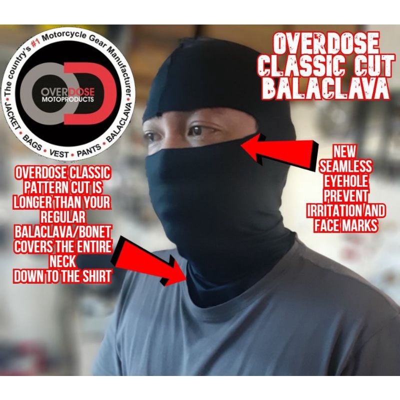 ODM Balaclava Seamless Overdose Original Bonnet [ fullmask