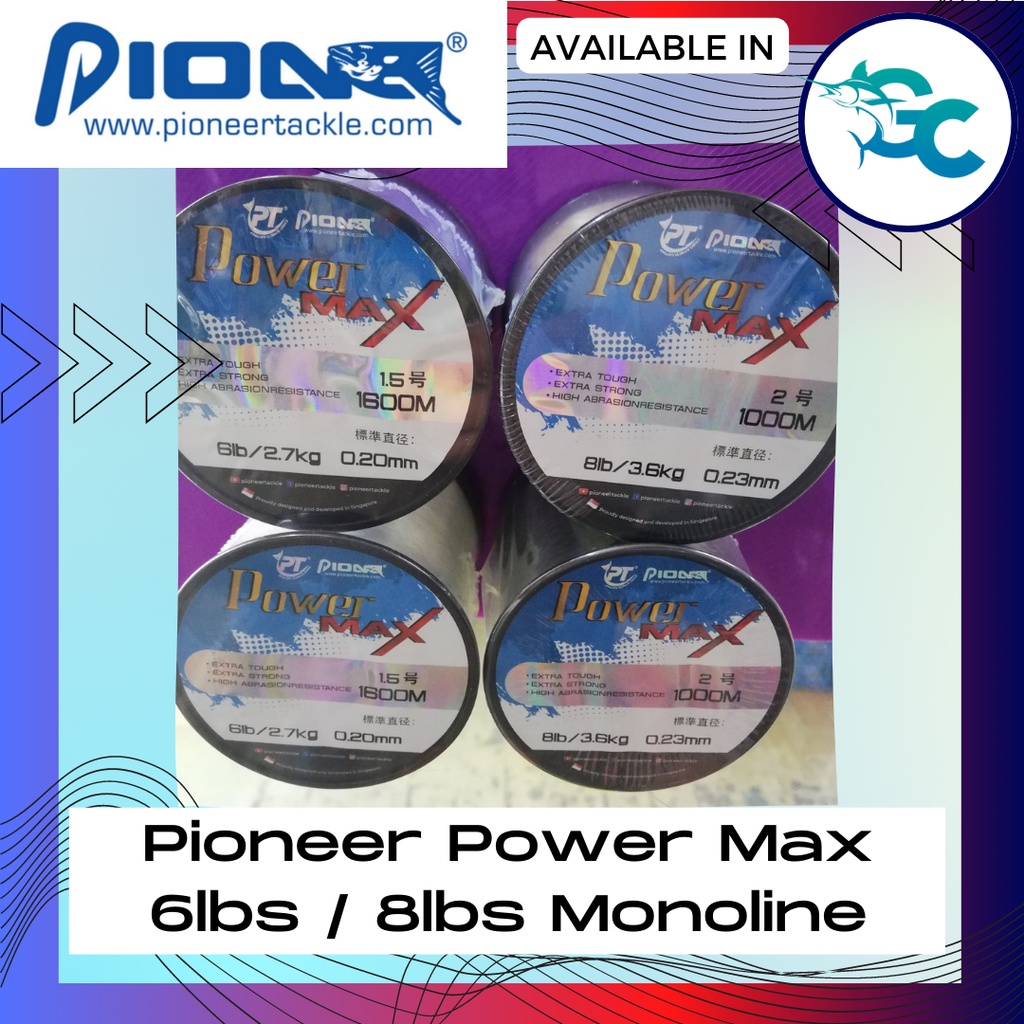 Pioneer Monofilament Ultimate Invisible Line -100M -300M 15lb / 100M