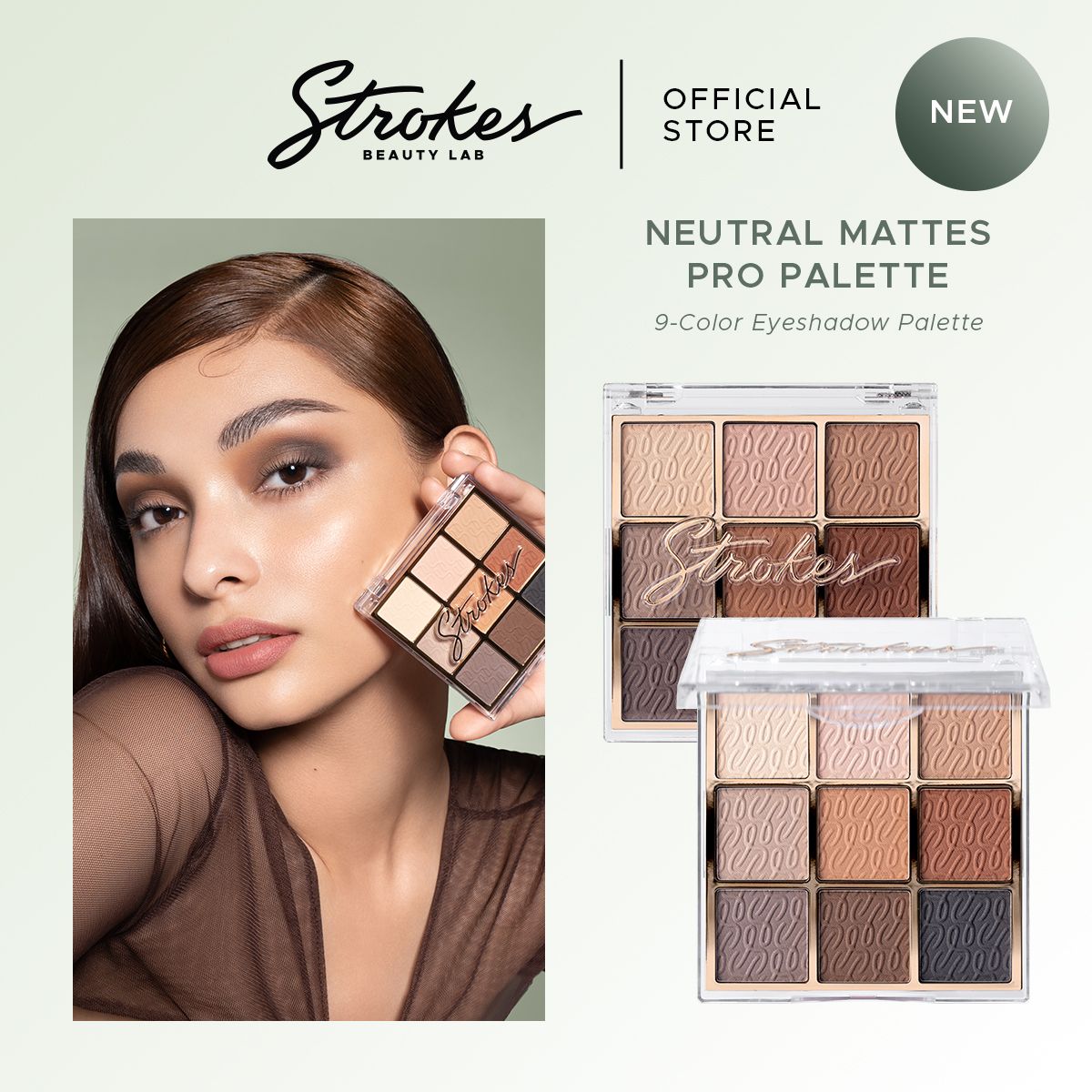 Discount on Strokes Beauty Lab  shoes - SKU: Strokes Neutral Mattes Pro Palette [9-color Eyeshadow Palette]