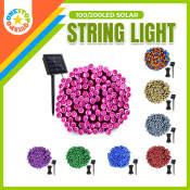OSQ Solar String Lights - Outdoor Christmas Party Decoration
