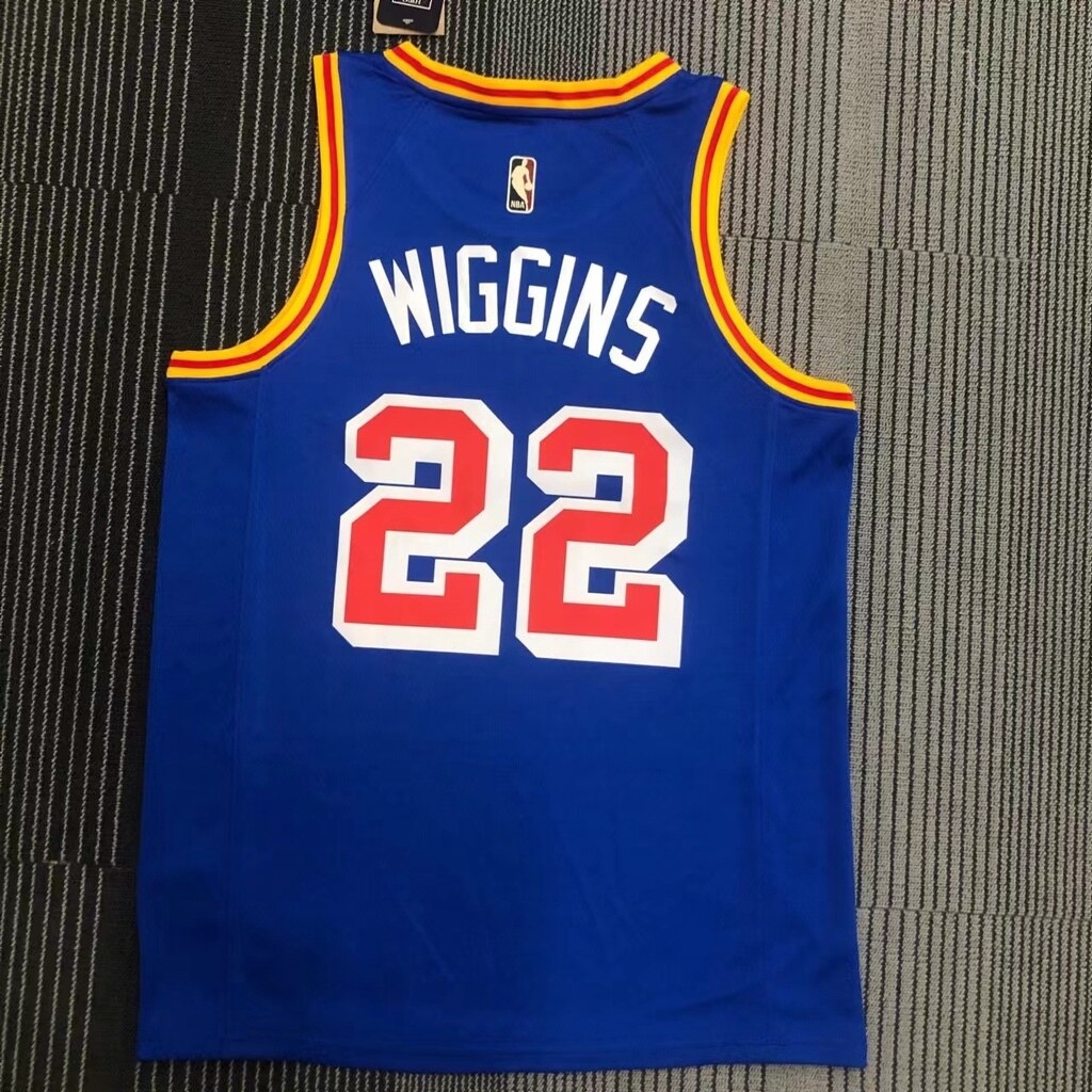 State Warriors Andrew Wiggins No. 22 2021-22 Edition Jersey 75TH