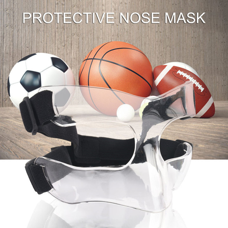 Basketball Mask Lightweight Face Nose Guard for Football Karate