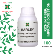 Organic Barley Capsules: Immune Boost, Antioxidant, Cleanse & Detox