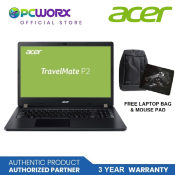 ACER TravelMate 15.6 Laptop with Free Bag