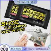 Portable Sneaker Cleaning Wipes - Quick Shoe Clean by 