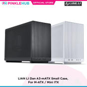 Lian LI Dan A3-mATX Small Case, For M-ATX / Mini Itx , BLACK/WHITE