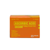 CECON Ascorbic Acid 500mg Chewable Tablet 15 Tablets