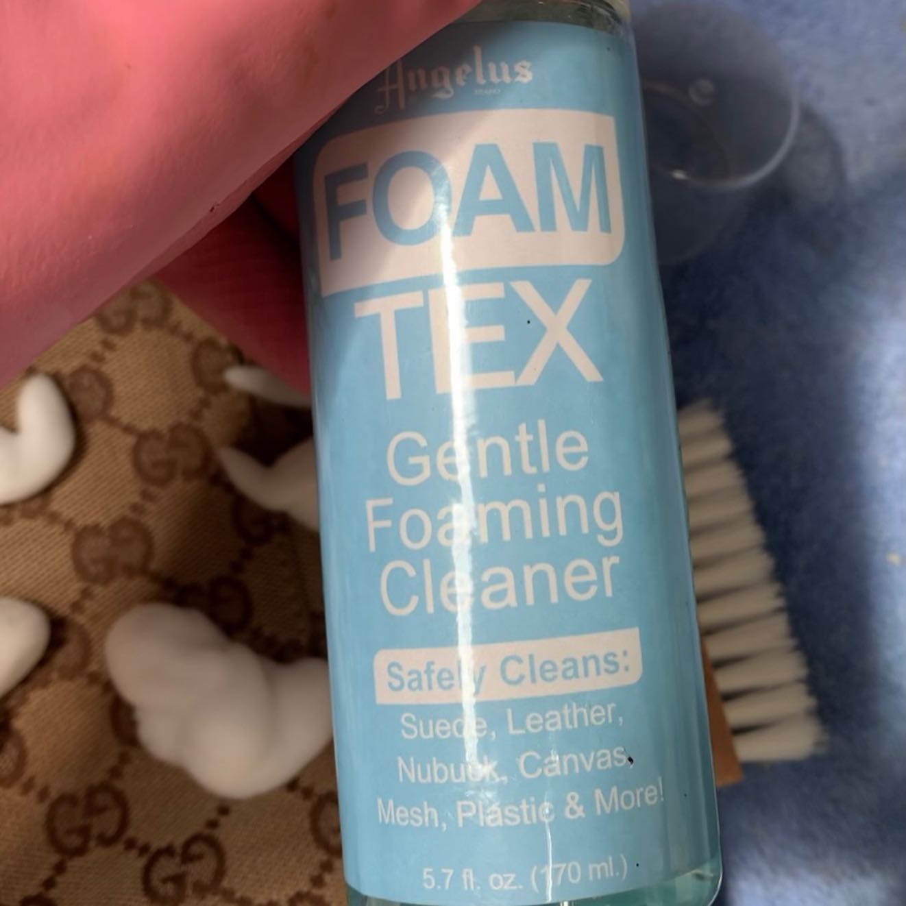 Angelus Foam-Tex Gentle Foaming Cleaner 5.7 oz